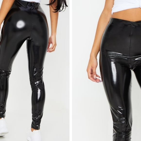 SOLD! BOOHOO LIQUID LEGGINGS!!! - Picture 1 of 6